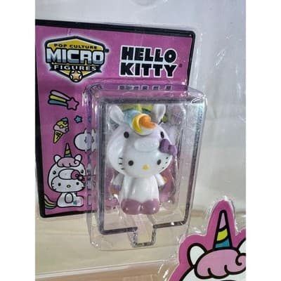 NEW World's Smallest HELLO KITTY IN UNICORN COSTUME Pop Culture Micro Figure Toy - Thumbnail 3
