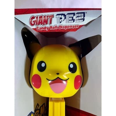 NEW Pikachu Giant Pez Dispenser Pokémon Candy Roll Dispenser - Thumbnail 4