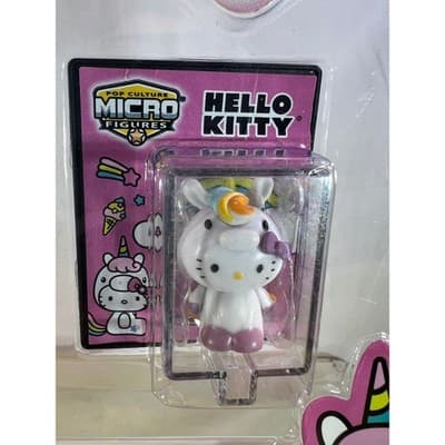 NEW World's Smallest HELLO KITTY IN UNICORN COSTUME Pop Culture Micro Figure Toy - Thumbnail 2