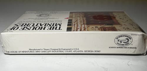 The House of Miniatures Kit 40009 Chippendale Chest On Chest NEW SEALED vtg - Thumbnail 3
