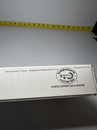 The House of Miniatures Kit 40006 Hepplewhite 3 pc Dining Room Table NEW SEALED - Thumbnail 9