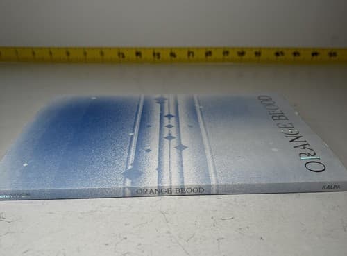 ORANGE BLOOD Enhypen Mini Album CD Photo Book K-Pop Gift Set Blue Color - Thumbnail 3
