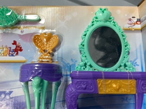 Ariel’s Royalty Vanity Set Little Mermaid Disney Princess Doll Furniture NEW NIB - Thumbnail 12