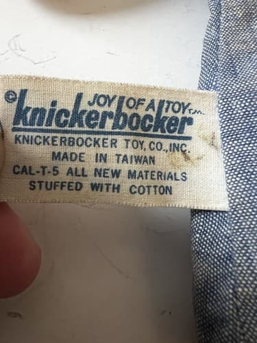 Vintage Knickerbocker Joy Of A Toy Dolls of Distinction Boy Rag Doll Overalls - Thumbnail 3