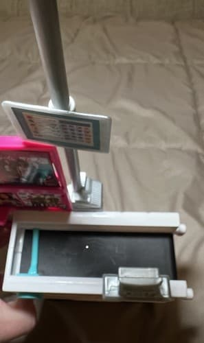 Barbie Supermarket Grocery Store Register Checkout Magazine Rack Mattel 2017 - Thumbnail 9