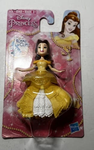 NEW Disney Princess Belle Royal Clips Clip-on Dress Beauty & The Beast Hasbro - Thumbnail 2