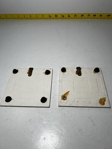 Vintage Courier & Ives Ceramic Tile Trivet Pair Set of 2 Old Homestead In Winter - Thumbnail 7