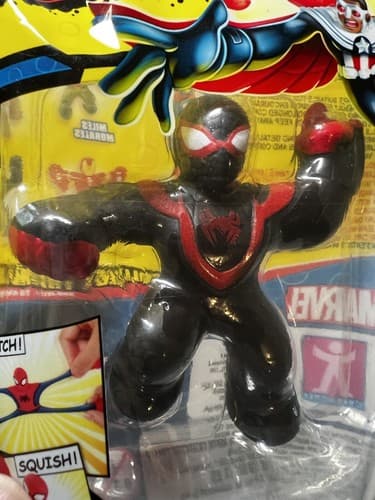 Heroes of Goo Jit Zu Minis Miles Morales Marvel Stretchy Toy NEW NIP - Thumbnail 3