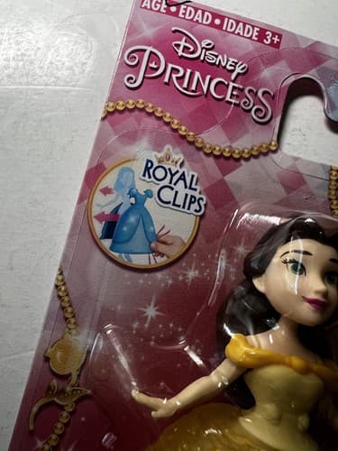 NEW Disney Princess Belle Royal Clips Clip-on Dress Beauty & The Beast Hasbro - Thumbnail 4