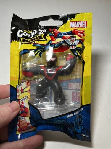 Heroes of Goo Jit Zu Minis Miles Morales Marvel Stretchy Toy NEW NIP - Thumbnail 6