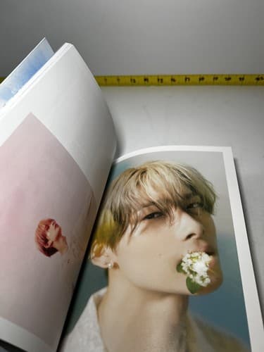 ORANGE BLOOD Enhypen Mini Album CD Photo Book K-Pop Gift Set Blue Color - Thumbnail 11
