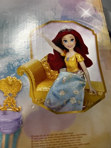 Ariel’s Royalty Vanity Set Little Mermaid Disney Princess Doll Furniture NEW NIB - Thumbnail 9