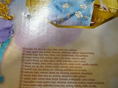 Ariel’s Royalty Vanity Set Little Mermaid Disney Princess Doll Furniture NEW NIB - Thumbnail 6