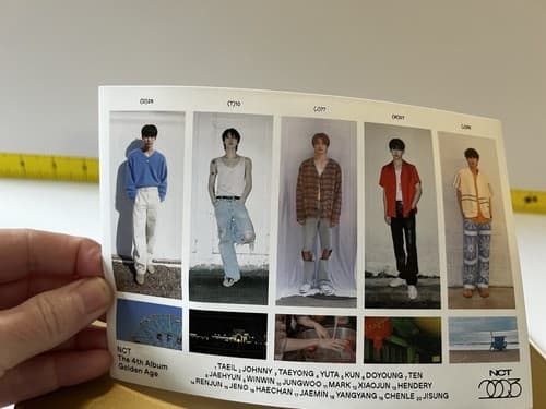 NCT GOLDEN AGE 4th Album Collector Set K-Pop - Thumbnail 16