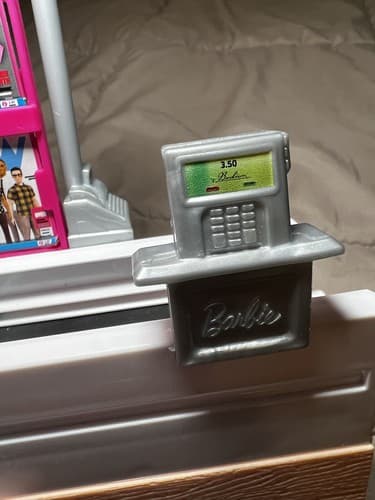 Barbie Supermarket Grocery Store Register Checkout Magazine Rack Mattel 2017 - Thumbnail 8