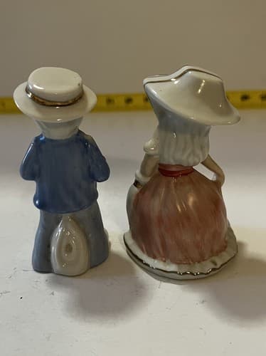 Victorian Couple Figurines Set of 2 COTC Southern Renaissance Boy And Girl - Thumbnail 4