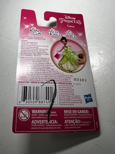 NEW Disney Princess Tiana Royal Clips Clip-on Dress The Princess & The Frog - Thumbnail 4