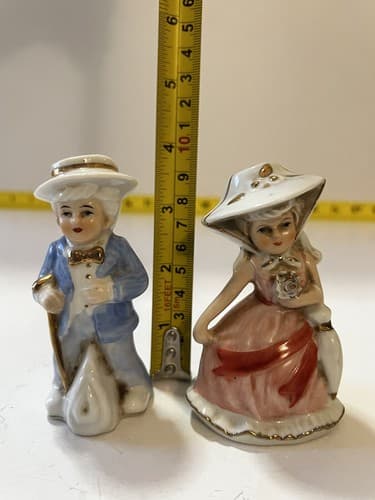 Victorian Couple Figurines Set of 2 COTC Southern Renaissance Boy And Girl - Thumbnail 13