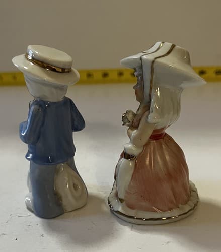 Victorian Couple Figurines Set of 2 COTC Southern Renaissance Boy And Girl - Thumbnail 3