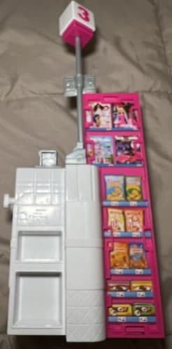 Barbie Supermarket Grocery Store Register Checkout Magazine Rack Mattel 2017 - Thumbnail 11