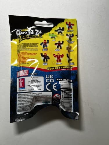 Heroes of Goo Jit Zu Minis Spiderman Spider-man Marvel Stretchy Toy NEW NIP - Thumbnail 2