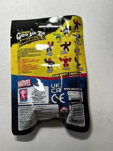 Heroes of Goo Jit Zu Minis Miles Morales Marvel Stretchy Toy NEW NIP - Thumbnail 5