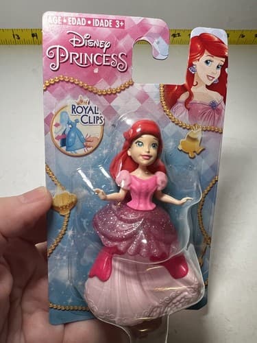 NEW Disney Princess Ariel Royal Clips Clip-on Dress Little Mermaid Hasbro - Thumbnail 6