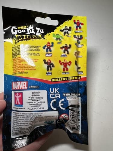 Heroes of Goo Jit Zu Minis Spiderman Spider-man Marvel Stretchy Toy NEW NIP - Thumbnail 5