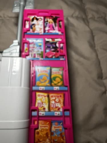 Barbie Supermarket Grocery Store Register Checkout Magazine Rack Mattel 2017 - Thumbnail 13