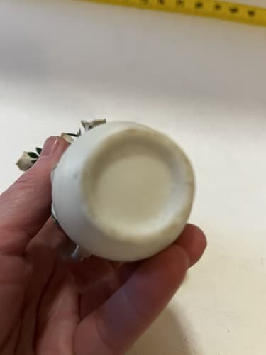 Porcelain Roses In Bisque Bud Vase Victorian Flowers Rose Bouquet Vintage - Thumbnail 14
