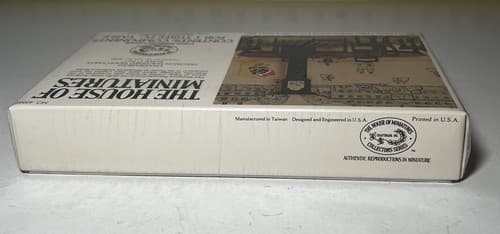The House of Miniatures Kit 40006 Hepplewhite 3 pc Dining Room Table NEW SEALED - Thumbnail 5