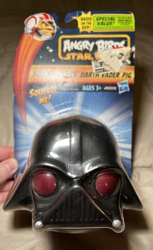 Angry Birds Star Wars Darth Vader Pig Foam Flyers Hasbro 2013 NEW NIP