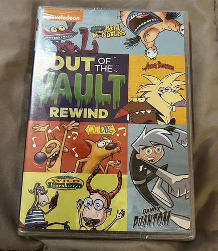 Nickelodeon DVD Out of the Vault Rewind Collection Original TV Shows NEW SEALED