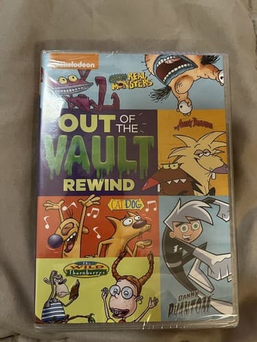 Nickelodeon DVD Out of the Vault Rewind Collection Original TV Shows NEW SEALED - Thumbnail 2