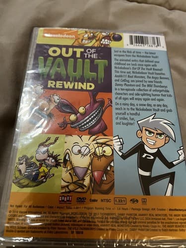 Nickelodeon DVD Out of the Vault Rewind Collection Original TV Shows NEW SEALED - Thumbnail 6