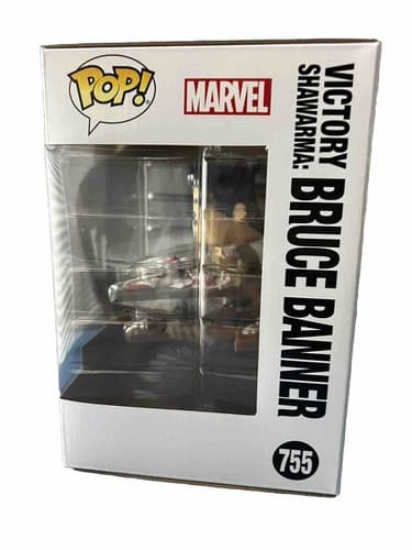 Marvel Avengers Bruce Banner Funko Pop Deluxe Victory Shawarma No. 755 NEW NIB - Thumbnail 2