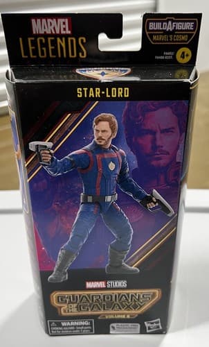 Build A Figure Guardians Of The Galaxy Marvel Legends Vol 3 Star-Lord NEW NIB - Thumbnail 2