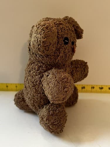 Vintage Teddy Bear Stuffed Jointed Antique? - Thumbnail 3
