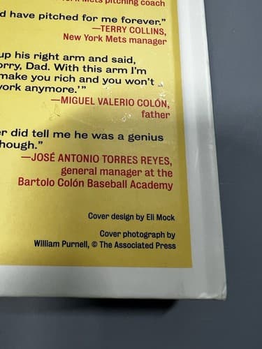 Bartolo Colon Baseball Memorabilia Collection Big Sexy Book In His Own Words MLB - Thumbnail 3