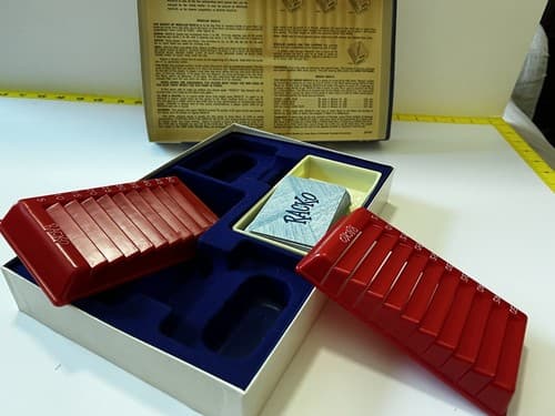 VINTAGE Rack-O Card Board Game COMPLETE Milton Bradley 1966 Racko Numbers Rare - Thumbnail 6