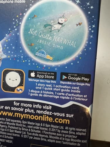 Moonlite Not Quite Narwhal Story Reel for Moonlite Storybook Projector - Thumbnail 11