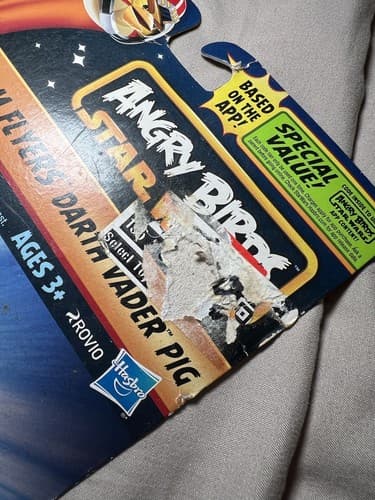 Angry Birds Star Wars Darth Vader Pig Foam Flyers Hasbro 2013 NEW NIP - Thumbnail 10