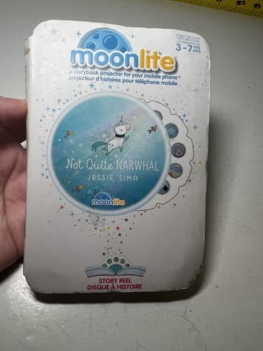 Moonlite Not Quite Narwhal Story Reel for Moonlite Storybook Projector - Thumbnail 2