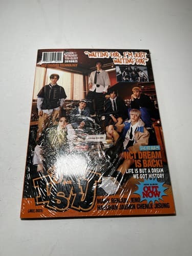 NCT DREAM ISTJ 3rd Album Photobook CD 2023 ORANGE VERSION K-pop Book New Sealed