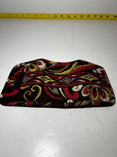 VERA BRADLEY Black Pink Fuchsia Yellow Gray Whimsical Quilted Wallet - Thumbnail 6