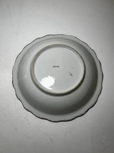 Vintage Porcelain Pitcher and Bowl Wash Basin Set Hand painted Fruit Kitchen - Thumbnail 17