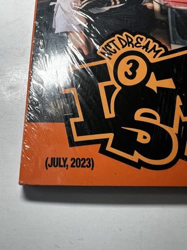 NCT DREAM ISTJ 3rd Album Photobook CD 2023 ORANGE VERSION K-pop Book New Sealed - Thumbnail 4
