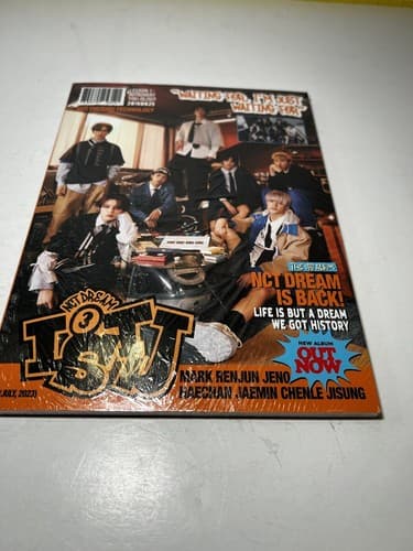 NCT DREAM ISTJ 3rd Album Photobook CD 2023 ORANGE VERSION K-pop Book New Sealed - Thumbnail 5