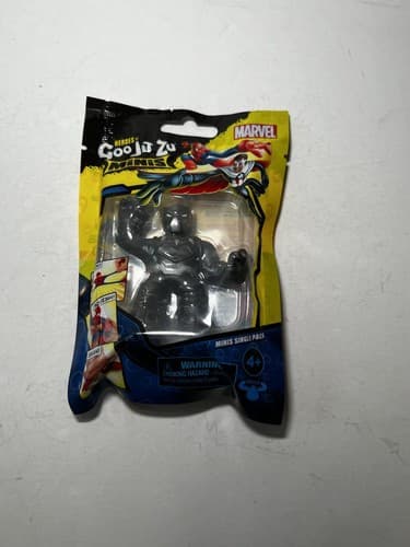 Heroes of Goo Jit Zu Minis Black Panther Marvel Stretchy Toy NEW NIP - Thumbnail 2