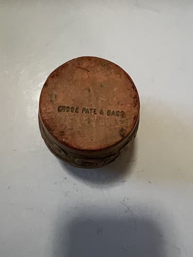 Pate & Bass Terracotta Vase Vintage 1992 Decorative Art Pottery Clay Votive Rare - Thumbnail 4